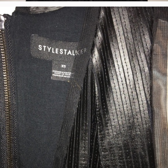 Stylestalker Cleopatra Faux Leather Dress XS - Picture 4 of 8